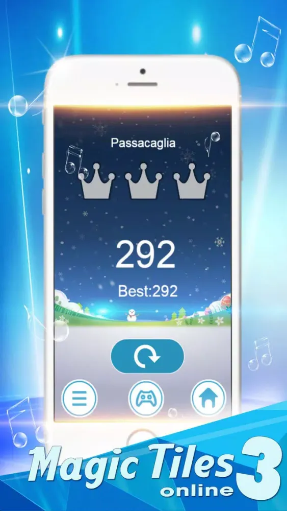 Tangkapan skrin White Tiles Can't Tap - Piano Games