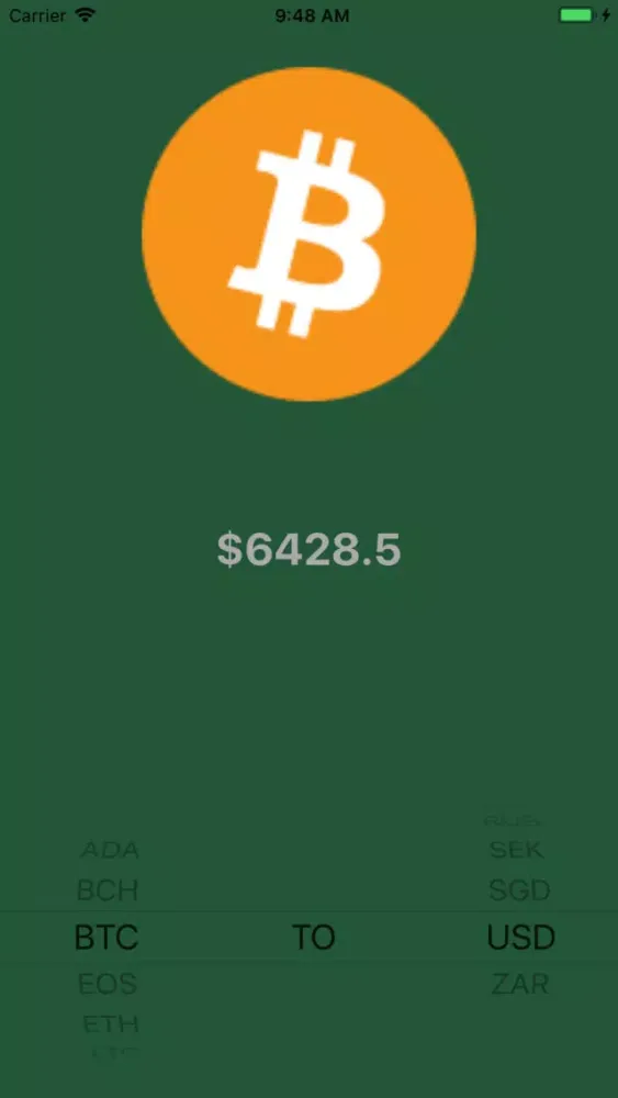 Crypto Exchange Rates 스크린샷