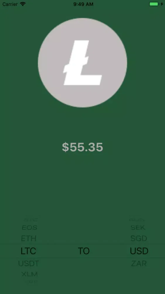 Crypto Exchange Rates 스크린샷