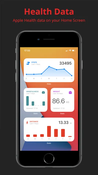 Zrzuty ekranu Stats - Health, Fitness Widget