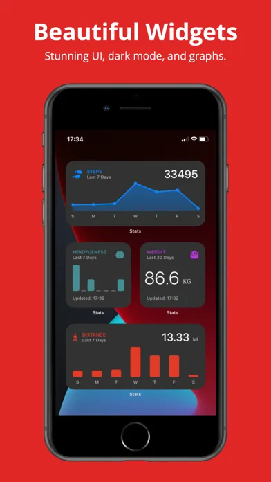 Zrzuty ekranu Stats - Health, Fitness Widget
