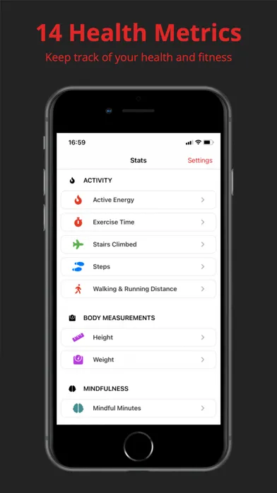 Zrzuty ekranu Stats - Health, Fitness Widget