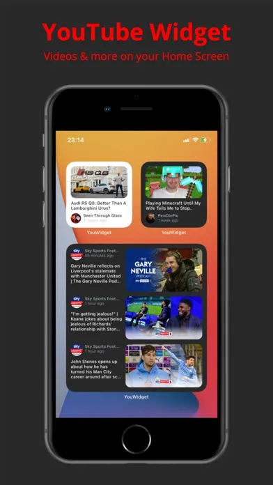 Скриншоты YouWidget - Widget for YouTube