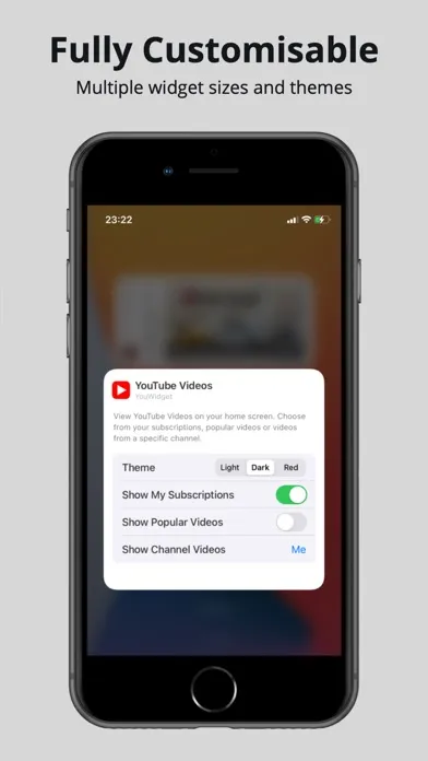 Скриншоты YouWidget - Widget for YouTube