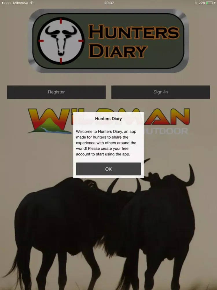 Hunters Diary iPad  سکرین شاٹس