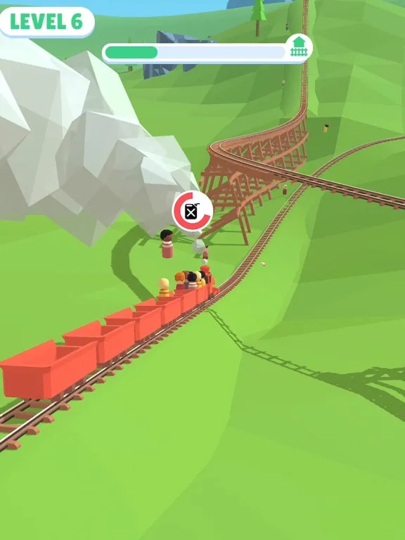 Off the Rails 3D iPad  スクリーンショット