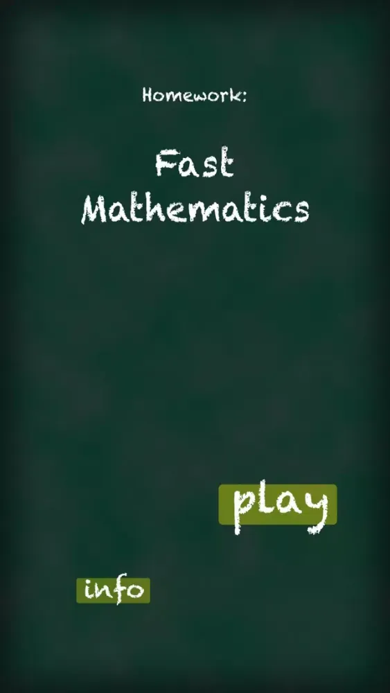 Fast Mathematics স্ক্রিনশট