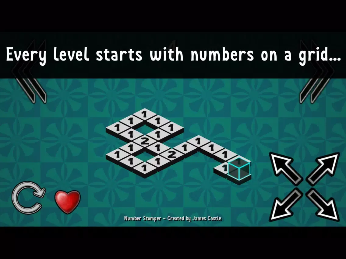 Zrzuty ekranu Number Stomper iPad 