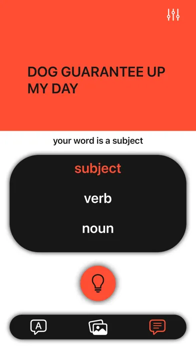 Idea Generator Eye Screenshots