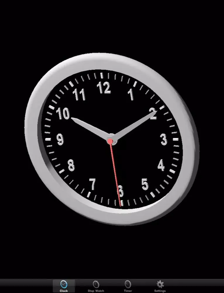 Clock + iPad  スクリーンショット