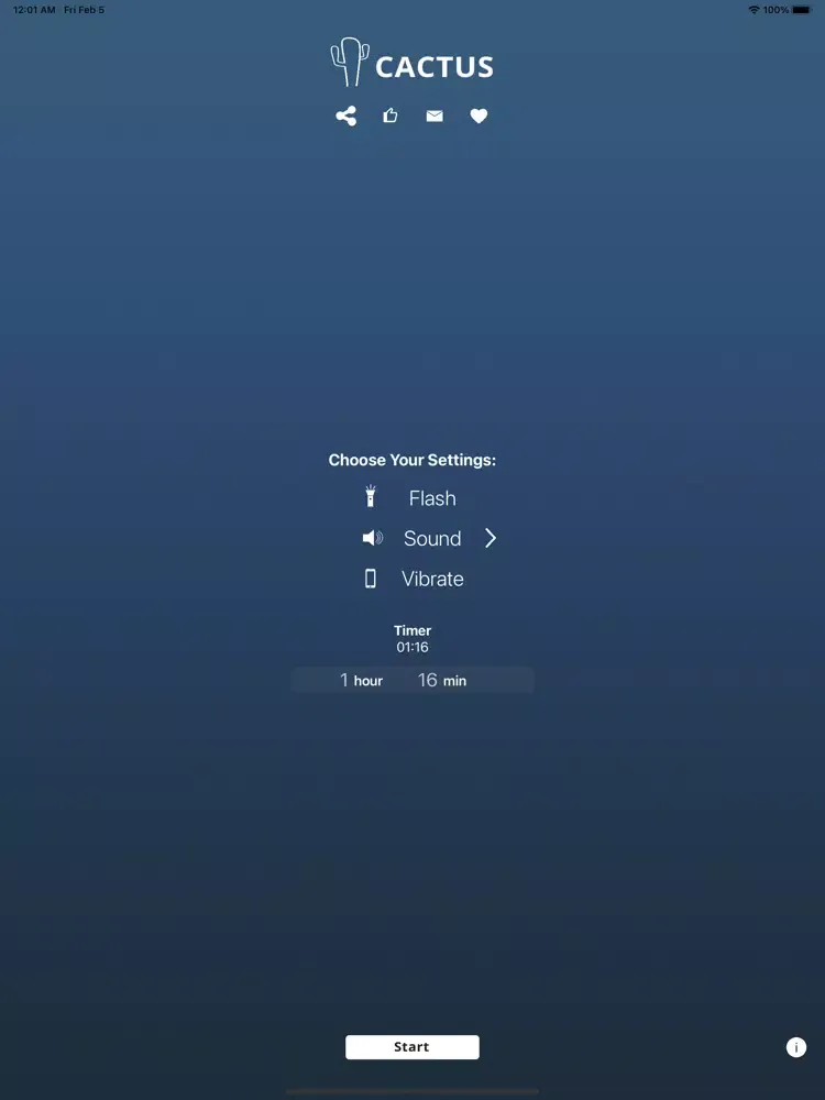 Cactus - Digital Detox iPad  স্ক্রিনশট