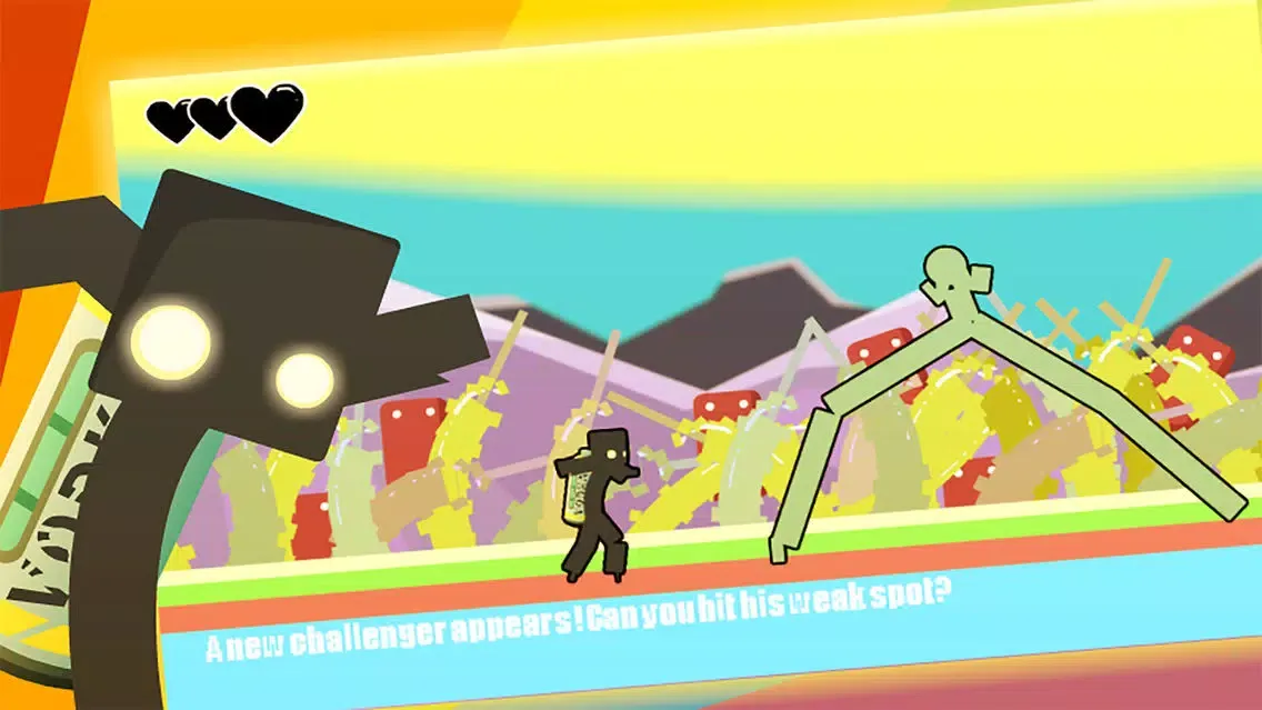 Ảnh chụp màn hình của Cube Stickman Fighting - Escape Survival Game