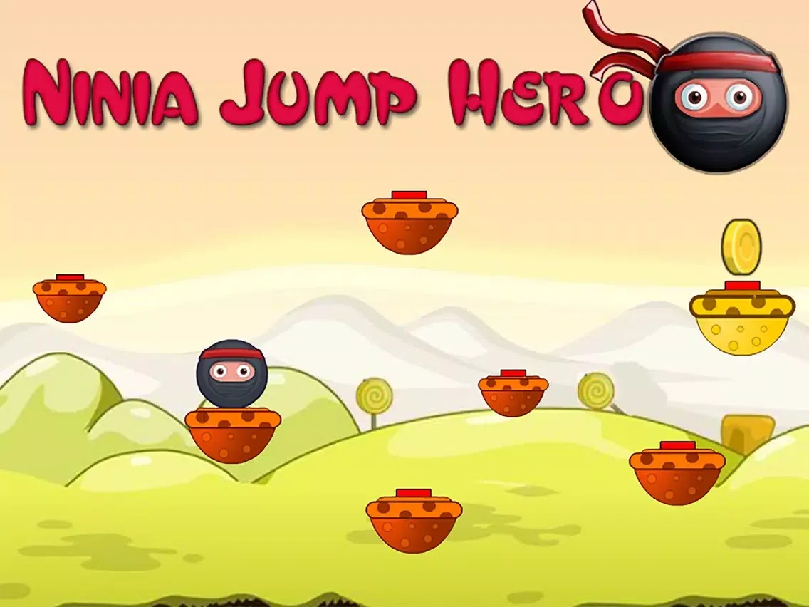 Screenshot di Ninja Jump Hero - Fast Speed Skill Game iPad 