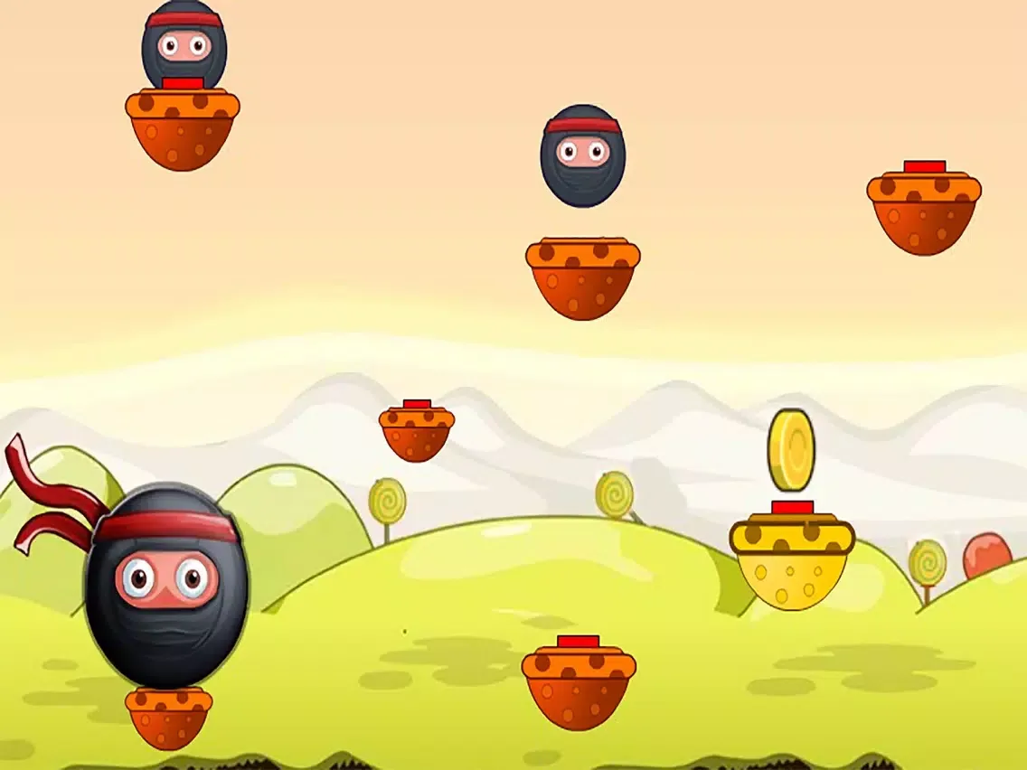 Screenshot di Ninja Jump Hero - Fast Speed Skill Game iPad 