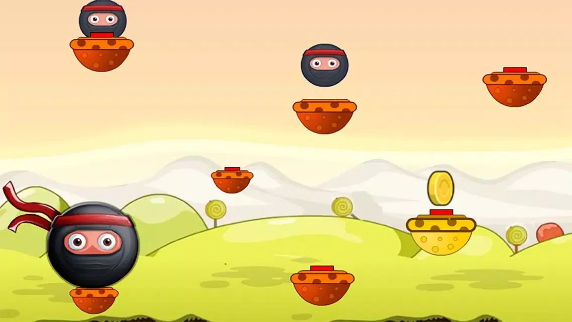 Screenshot di Ninja Jump Hero - Fast Speed Skill Game