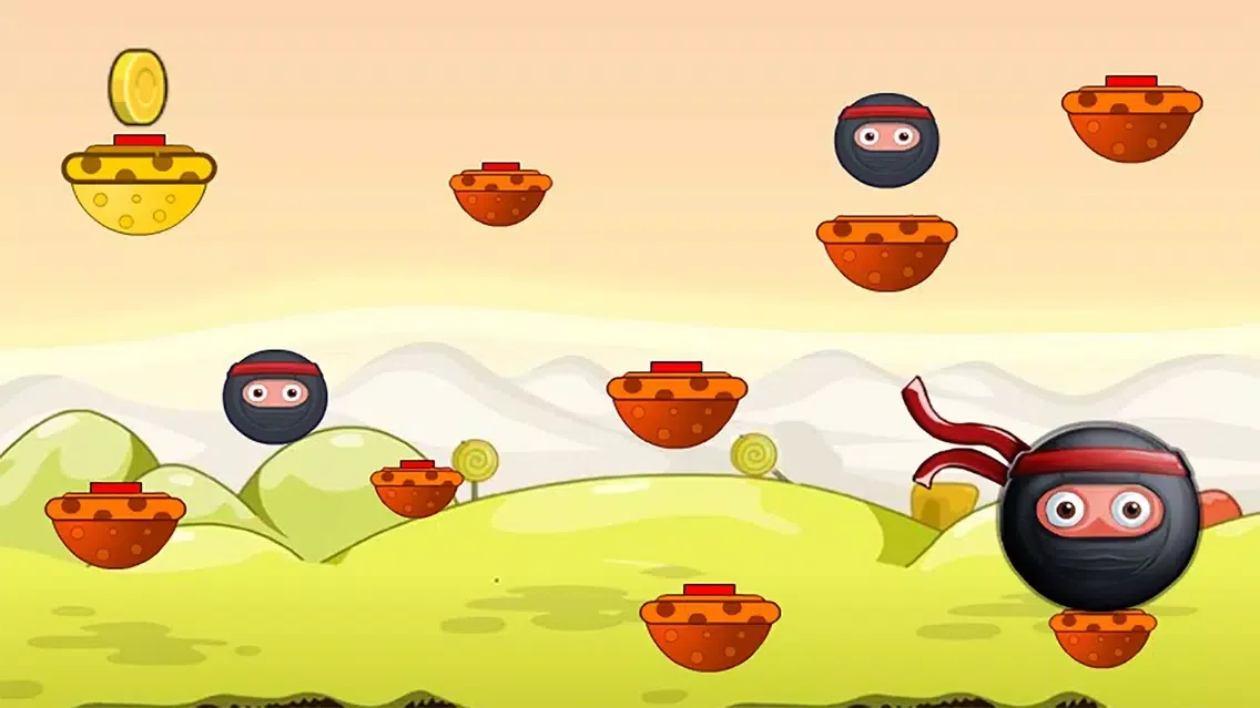Screenshot di Ninja Jump Hero - Fast Speed Skill Game
