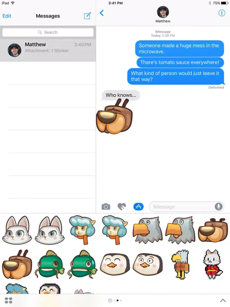 Star Billions Stickers iPad  Screenshots