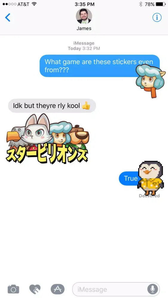 Star Billions Stickers Screenshots