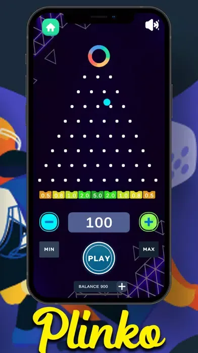 Capturas de tela do Stake Plinko - Play Game