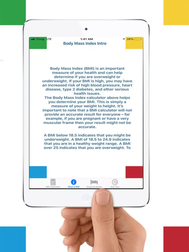 BMI Calculator Adv iPad  Ekran Görüntüleri