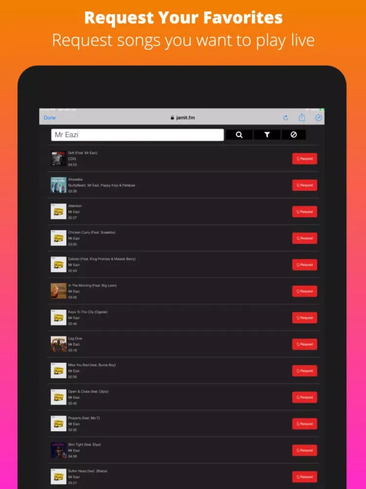Jamit - Listen, Talk & Connect iPad  স্ক্রিনশট