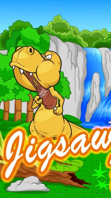 Dino jigsaw puzzles 2 to 7 year educational games سکرین شاٹس