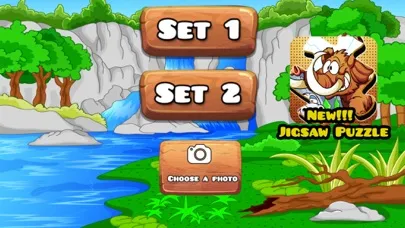 Dino jigsaw puzzles 2 to 7 year educational games سکرین شاٹس