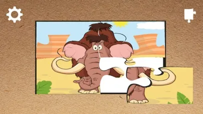 Dino jigsaw puzzles 2 to 7 year educational games سکرین شاٹس