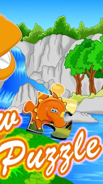 Capturas de tela do dinosaur puzzles online pre-k activity books games