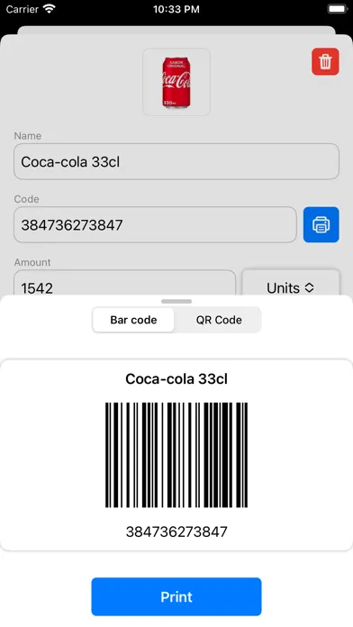 Скриншоты Inventory - QR, Barcode