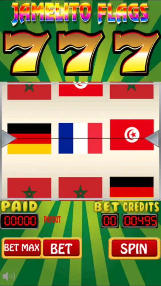 Jamelito Flags - Slots Machine Jackpot スクリーンショット