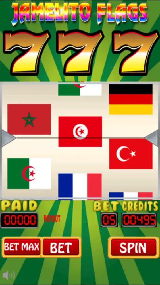 Jamelito Flags - Slots Machine Jackpot スクリーンショット