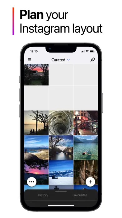 Zrzuty ekranu Curated: Planner for Instagram