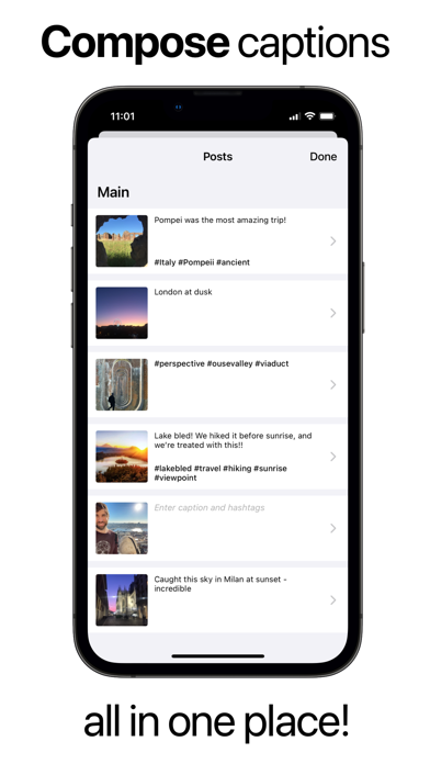 Скриншоты Curated: Planner for Instagram