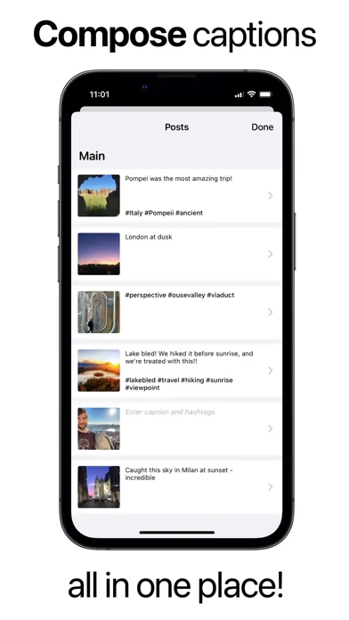 Zrzuty ekranu Curated: Planner for Instagram