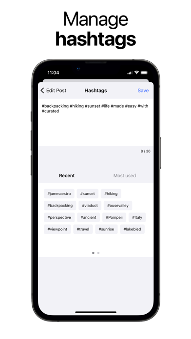 Скриншоты Curated: Planner for Instagram