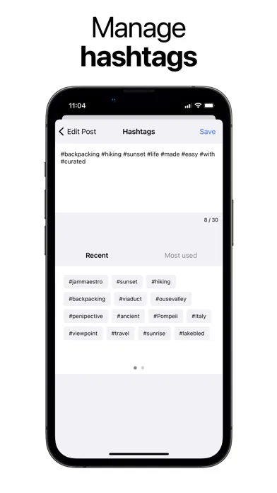 Zrzuty ekranu Curated: Planner for Instagram