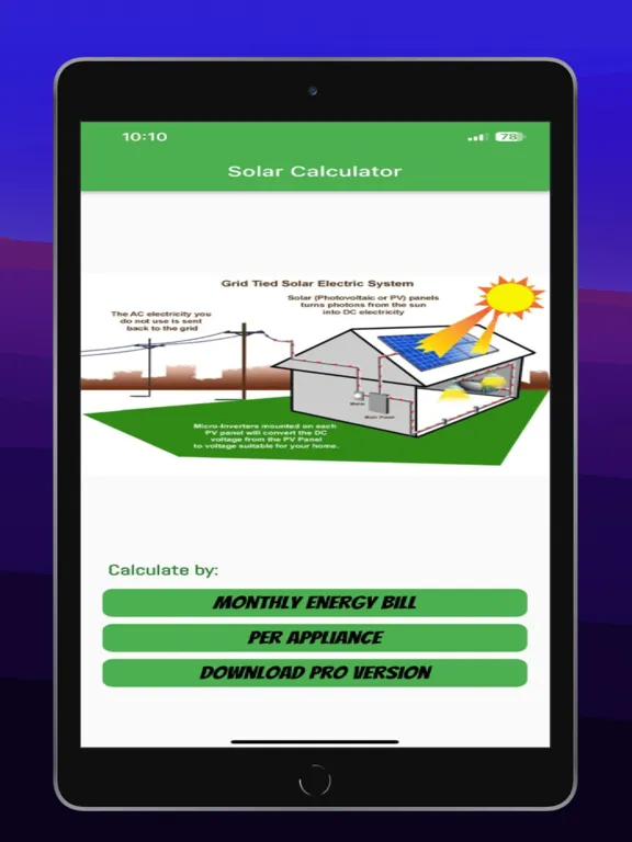 Zrzuty ekranu Solar Calculator Pro iPad 