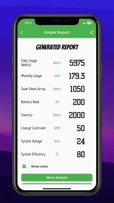 Zrzuty ekranu Solar Calculator Pro