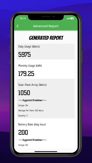 Zrzuty ekranu Solar Calculator Pro