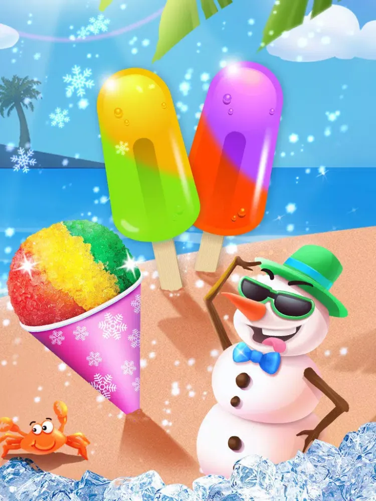 Frozen Summer Food - kids games iPad  스크린샷