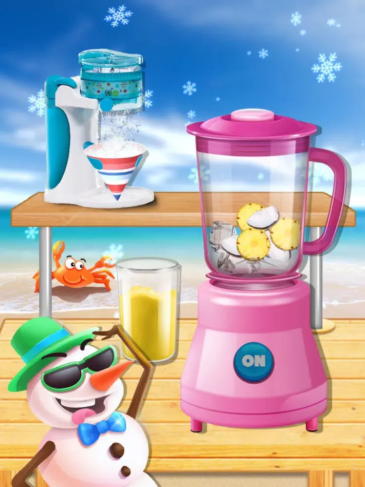 Frozen Summer Food - kids games iPad  스크린샷