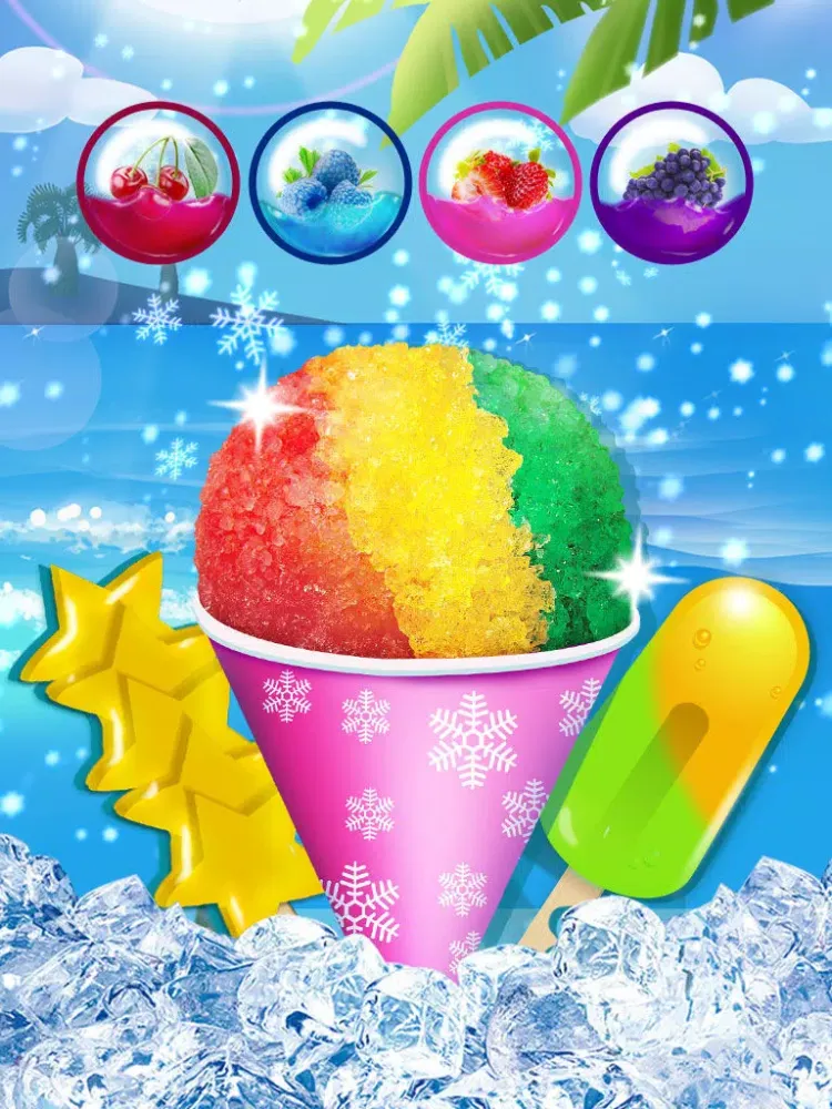 Frozen Summer Food - kids games iPad  스크린샷