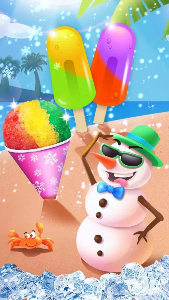 Frozen Summer Food - kids games 스크린샷
