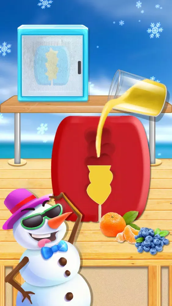 Frozen Summer Food - kids games 스크린샷