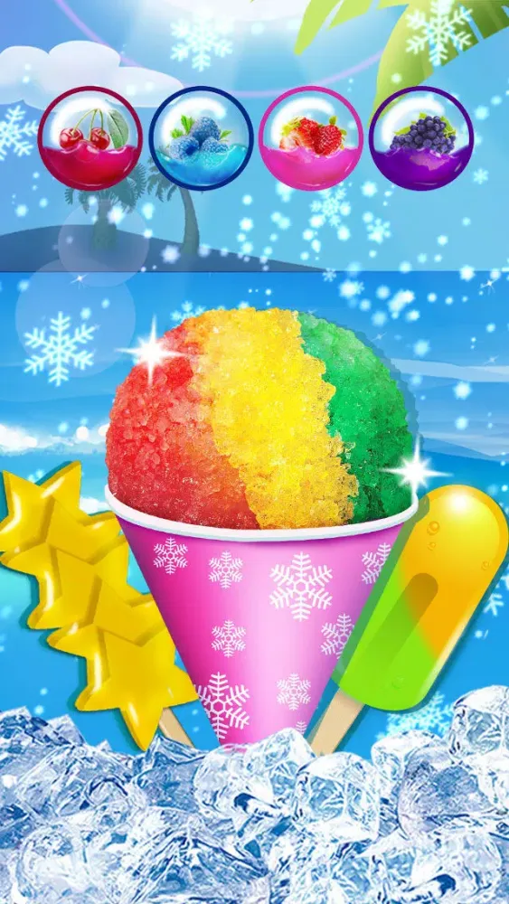 Frozen Summer Food - kids games 스크린샷