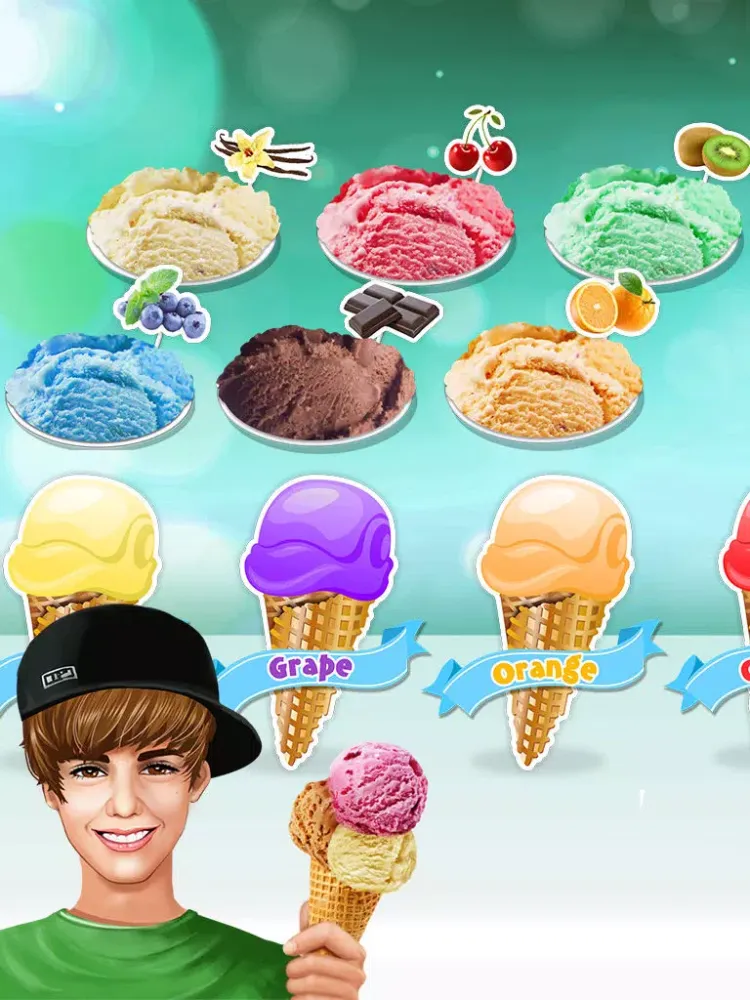 Celebrity Ice Cream - Cooking Games iPad  Ekran Görüntüleri