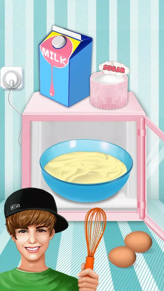 Celebrity Ice Cream - Cooking Games Ekran Görüntüleri
