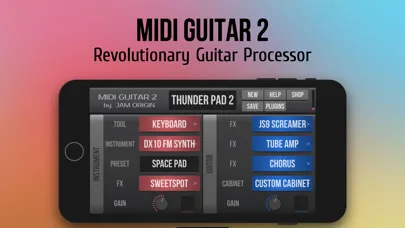 MIDI Guitar Screenshots