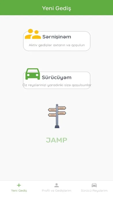 Capturas de pantalla de JAMP - carpooling